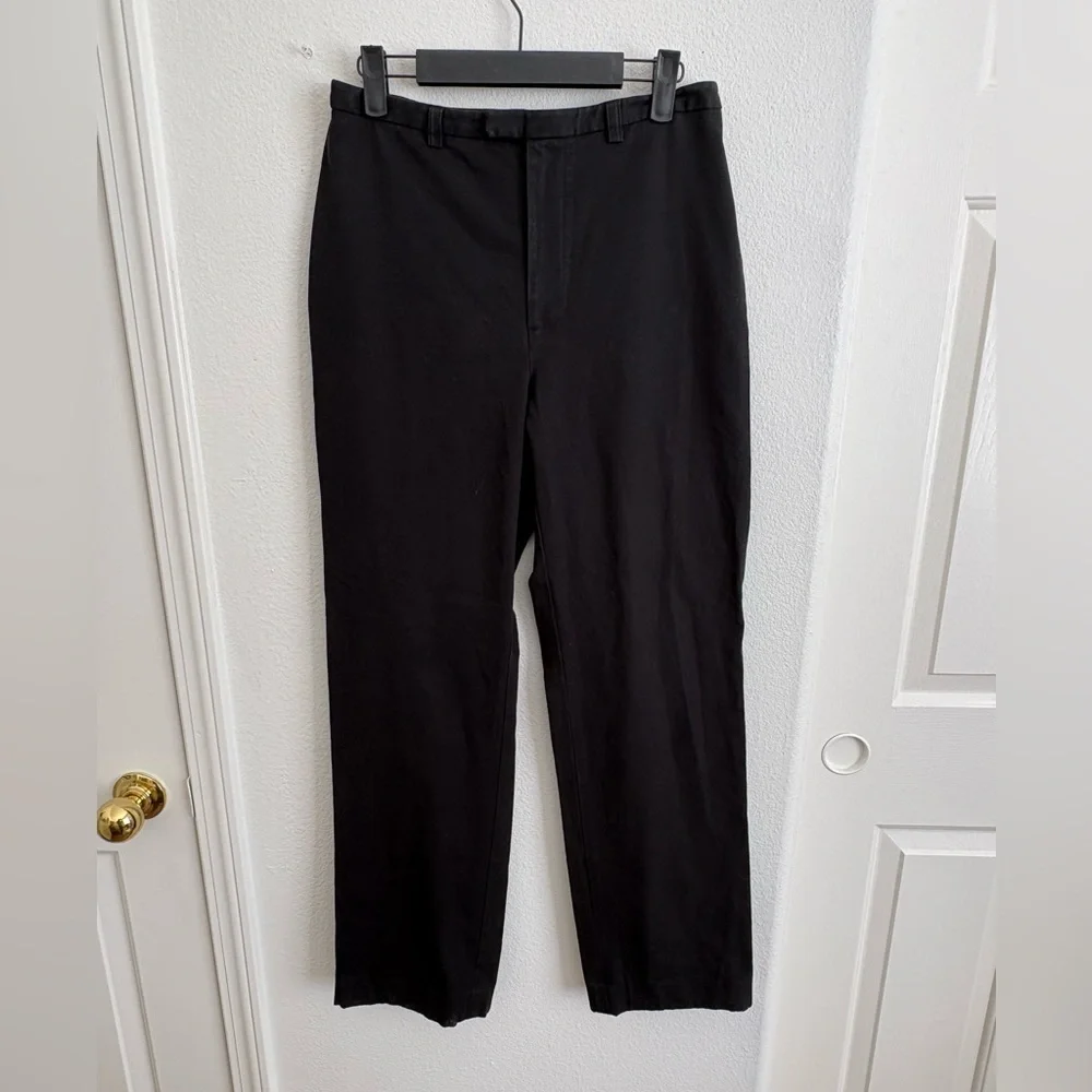 Banana Republic Stretch Business Casual Black Pants Size 6L